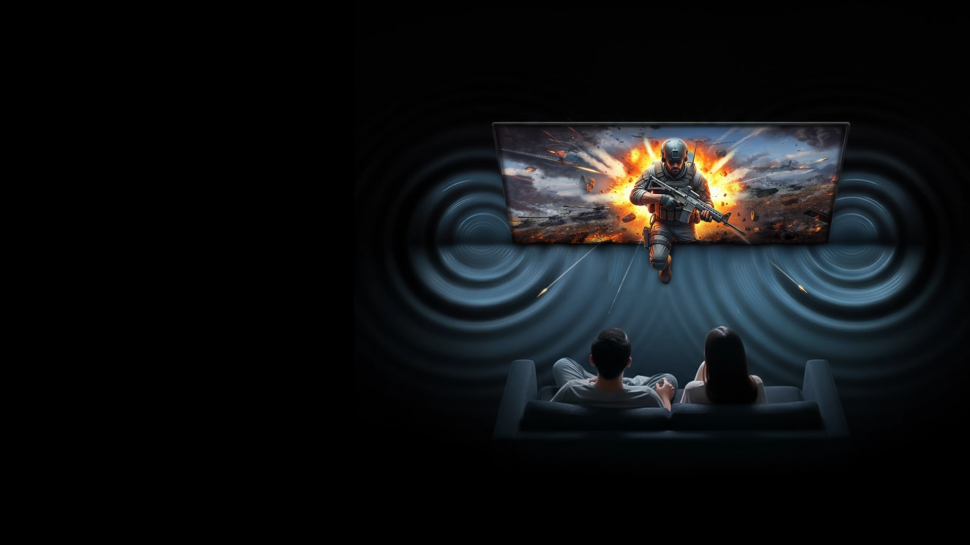 SPC ST75 QLED Smart TV 75 Inch dengan 2x10W Audio Output dan Dolby AC3 untuk Kualitas Suara Menggelegar