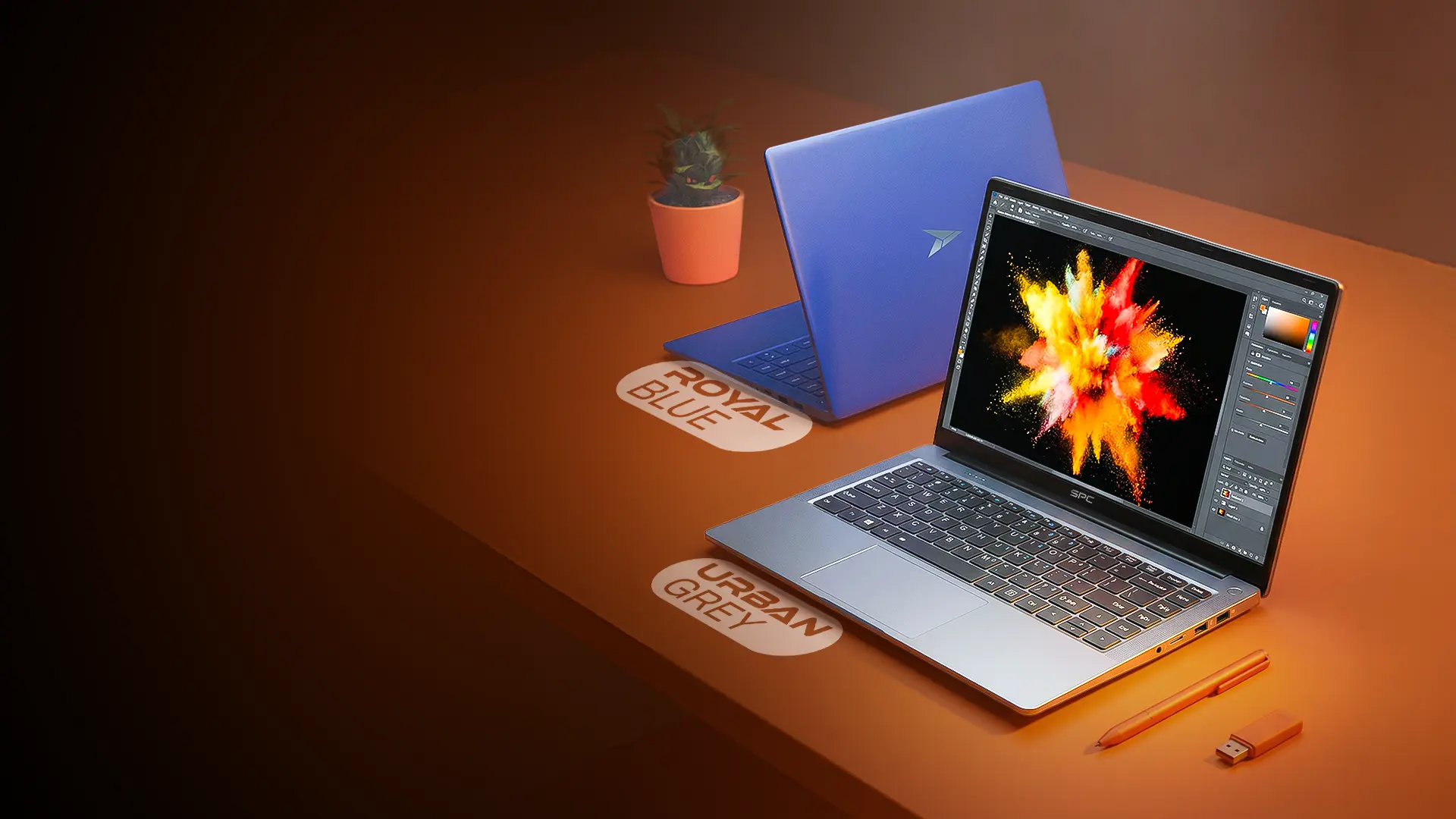 Laptop Terbaik SPC Style 3 ditenagai Processor AMD Ryzen 3 3200U, Grafis Radeon, Layar 14 Inch FHD IPS, Backlit Keyboard, dan Engsel 180 Derajat untuk Produktivitas Maksimal