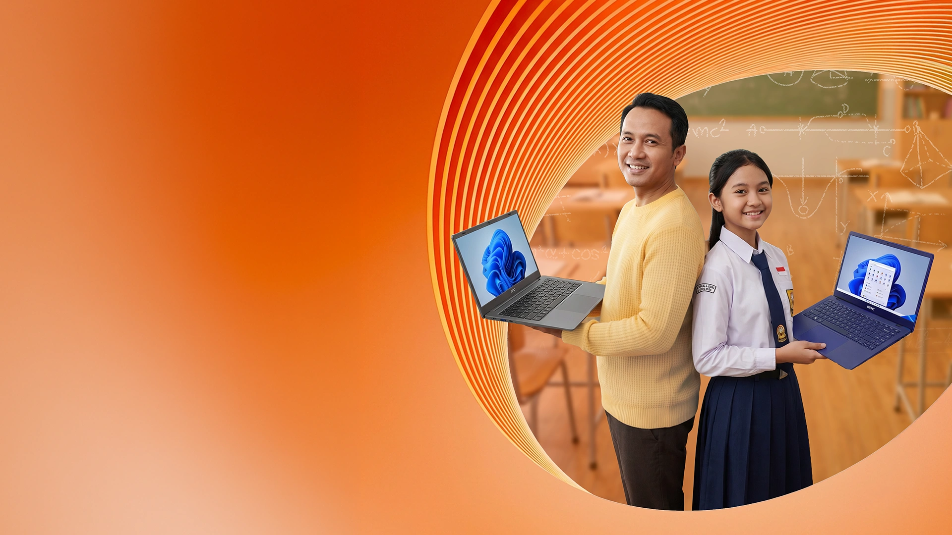 SPC Laptop LIFE 1 laptop murah terbaik dengan Intel N4505, RAM 8GB, SSD 256GB, dan layar 14 inci FHD IPS untuk produktivitas harian, kuliah, serta kerja kantoran